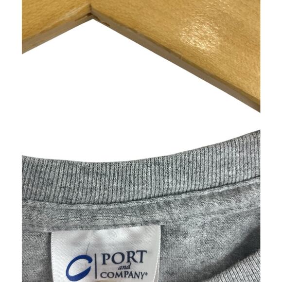 Soccer T-shirt Gray Mia Hamm Quote Long Sleeve Medium USWNT Blokecore Unisex - Picture 3 of 7